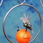 Birdie in Schaukel orange