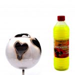 Feuerkugel D 130 Herz Set