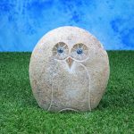 Eule aus Naturstein Höhe 30 cm