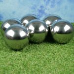 Edelstahlkugeln - 6 x 18 cm Durchmesser