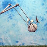 Gartenstecker Schleuder