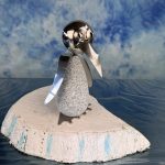 Stein - Pinguin mini Granit geschliffen