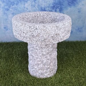 Vogelbad mit Fuß zylinderform